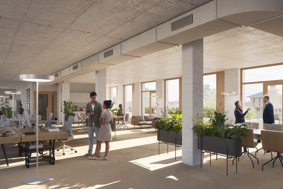 680 m² - Exklusive Büroetage mit großzügiger Terrasse!, Gewerbeobjekt-miete, 17.363,63,€, 1230 Wien 23., Liesing