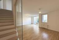 Geförderte Maisonettewohnung - 4 Zimmer mit Garten, Balkon und Loggia