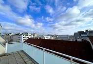 Urban Living: Neubau I 2-Zimmer I 60 m² Wohnkomfort I separate Küche I riesige Südterrasse I Weitblick I Toplage Mariahilf!