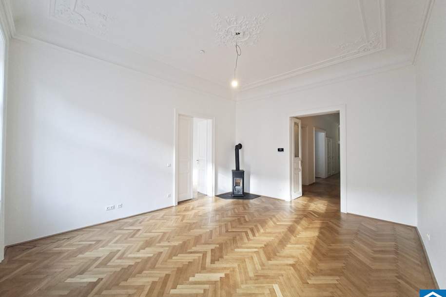 Unbefristet ! Gemütlicher 4-Zimmer Altbauwohntraum Nahe Karlsplatz, Wohnung-miete, 2.774,76,€, 1040 Wien 4., Wieden