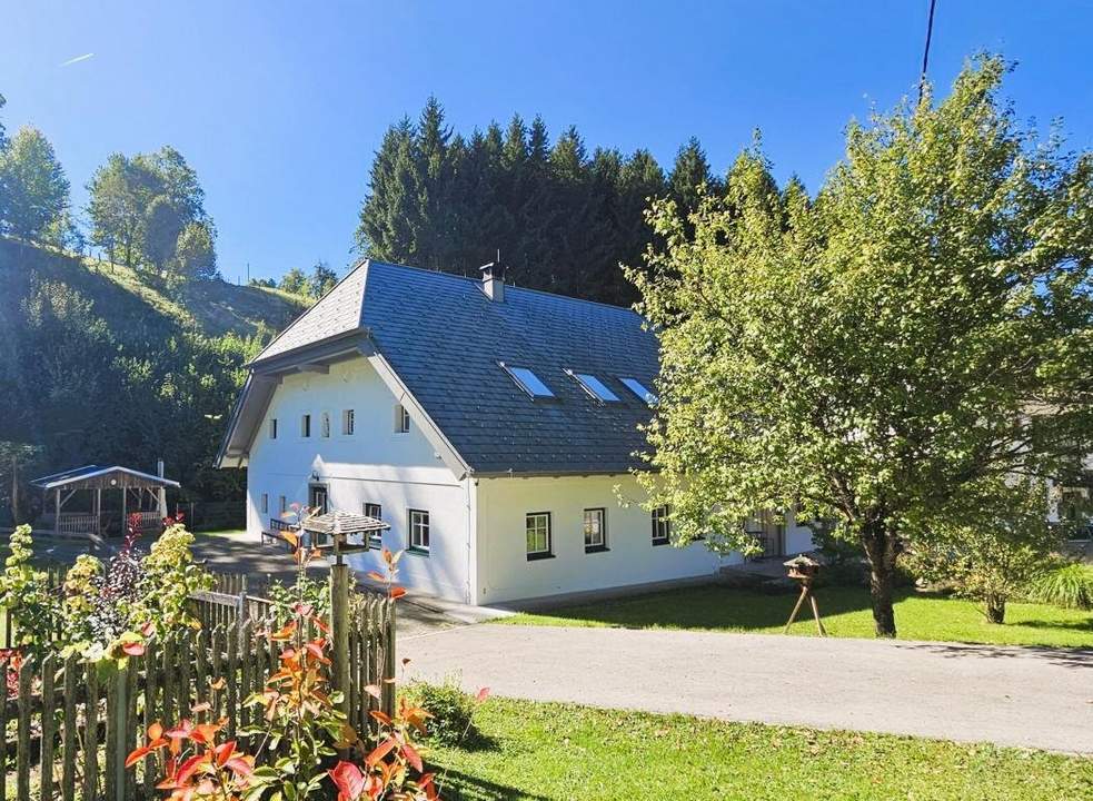 Ein Juwel, ein Sacherl des 18. Jahrhunderts – Historisches Anwesen mit modernem Wohntraum und idyllischem Grundstück!