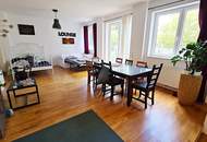 LORYSTRASSE, vermietete 114 m2 Neubau-Maisonette mit 36 m2 Garten/Terrasse, 3 Zimmer, Wohnküche, 2 Bäder/WC, U3-Nähe