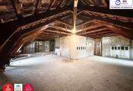Baubewilligter Rohdachboden | Penthouse oder 2 DG Wohnungen | Lift | Dachterrasse | 1050 Wien