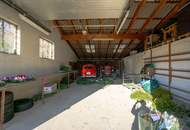 Gärtnerei nahe Tulln &amp; Wien: Betriebsimmobilie mit Glashäusern, Außenflächen, Lagerhalle und Wohnhaus