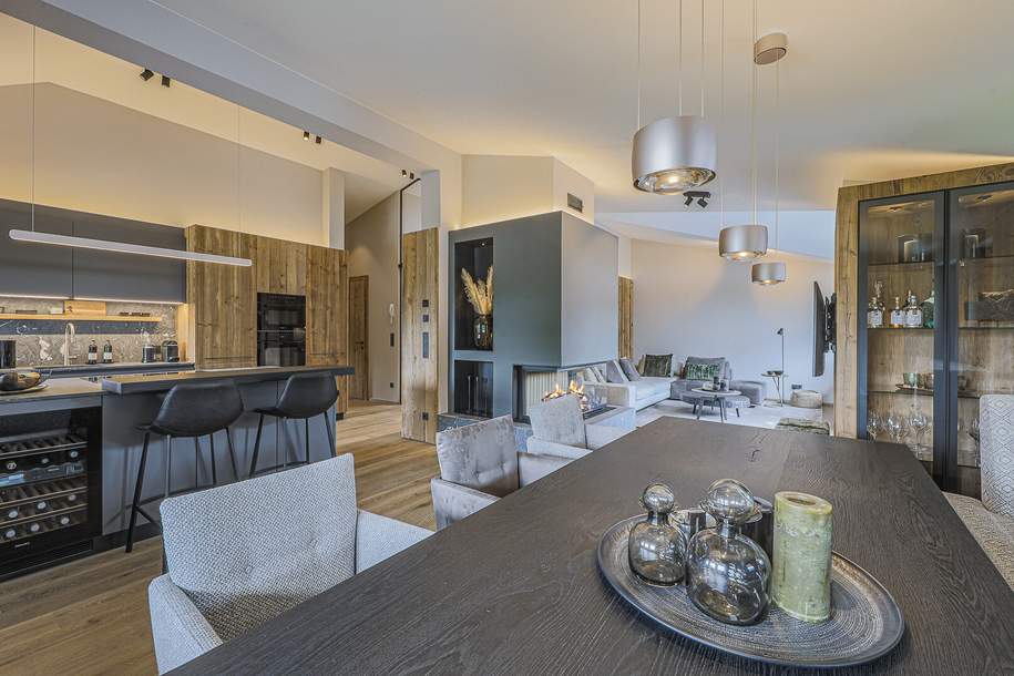 Exklusives Penthouse mit Streif-Blick direkt am Golfplatz, Wohnung-kauf, 2.350.000,€, 6370 Kitzbühel