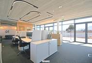 Flexible Büroräume in modernem High-Tech-Neubau