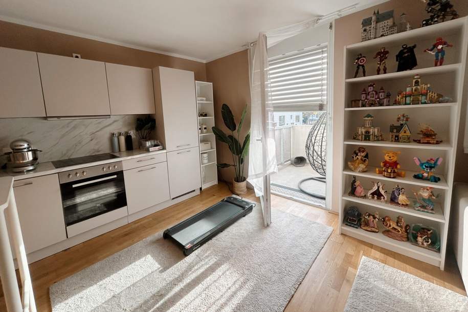 MÖBELABLÖSE MÖGLICH! Single-Wohnung mit großem Balkon + Deckenkühlung, Wohnung-miete, 875,42,€, 1110 Wien 11., Simmering
