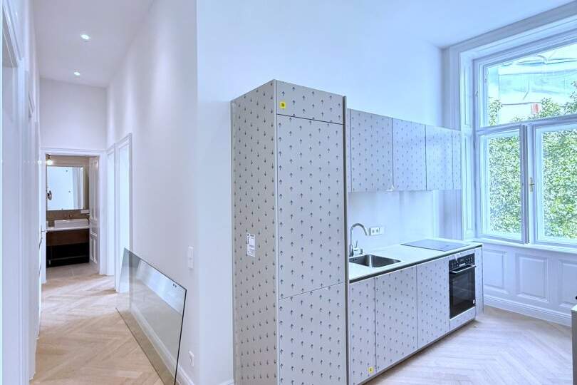 Erstbezug nach Sanierung: perfekte 86m² Wohnung inmitten der Innenstadt - ab sofort!, Wohnung-miete, 2.117,26,€, 1010 Wien 1., Innere Stadt