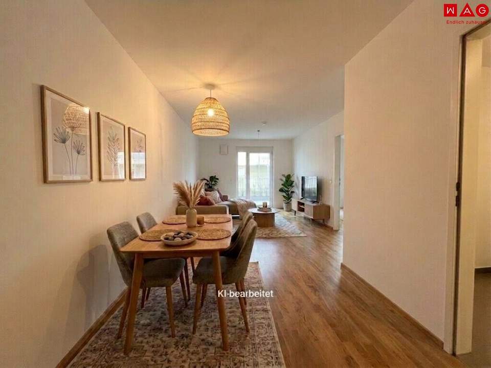 Neue MIETKAUF-Gartenwohnung mit moderner hochwertiger Ausstattung: ANZAHLUNG nur € 3.882,00