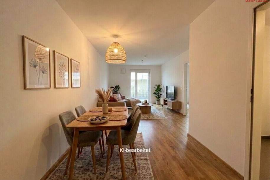 Neue MIETKAUF-Gartenwohnung mit moderner hochwertiger Ausstattung: ANZAHLUNG nur € 3.882,00, Wohnung-legalform.mietkauf, 4030 Linz(Stadt)