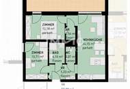 Attraktiver Erstbezug mit 3 Zimmern und Balkon. Provisionsfrei