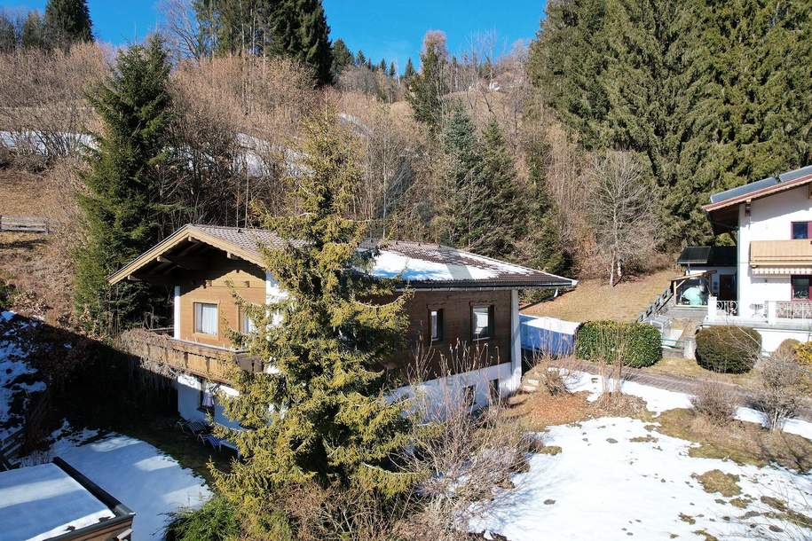 Altbestand auf großem Grundstück in Hanglage, Grund und Boden-kauf, 700.000,€, 6364 Kitzbühel