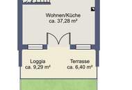 Neue Wohnhausanlage mit 7 Reihen- und 4 frei stehenden Wohnhäusern in Ybbs an der Donau