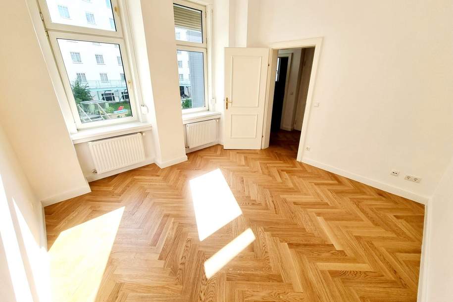 Stuck an der Decke. Gänsehaut im Herzen! 3 Zimmer und separate Küche in Bestlage in 1050 Wien! HIP und TRENDY die Gegend - Magisch schön das Altbauhaus - Ein MUST HAVE die Wohnung! TOP Infrastruktur + Beste öffentliche Anbindung!, Wohnung-kauf, 579.000,€, 1050 Wien 5., Margareten