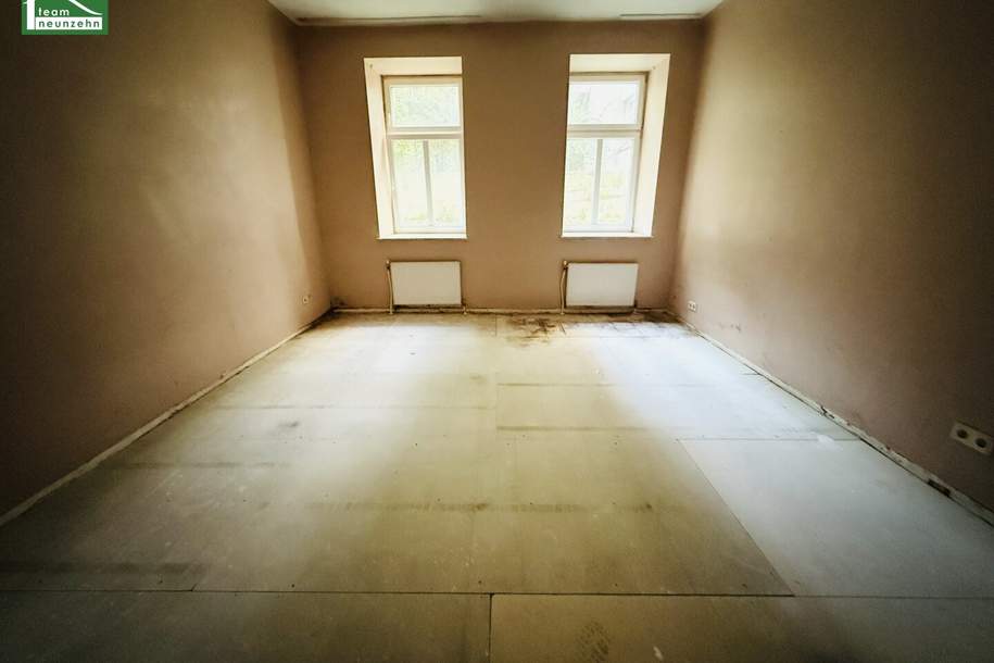 Renovierungsbedürftige 2-Zimmer-Altbauwohnung in ruhiger Hoflage mit viel Potenzial! NÄHE U-BAHN U4/U6 - JETZT ANFRAGEN, Wohnung-kauf, 165.001,€, 1150 Wien 15., Rudolfsheim-Fünfhaus