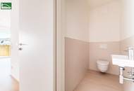 Endlich Platz im provisionsfreien Erstbezug - geräumige 2.Zimmer mit Balkon, Geothermie, Fussbodentemperierung, tlw. Raumhöhe 2,60m!