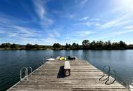 ERSTBEZUG MIT BADESTEG AM WASSER: Ruhelage mit Fernblick über die Donau I großzügige Terrassen & geräumige Wohnküche I zwei Garagenplätze