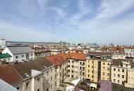 Nähe U1 | Klimatisierte Dachgeschosswohnung mit tollem Wienblick | Tiefgarage