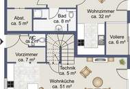 Perfekt für Wohnen, Ordination, Vermietung oder Generationenwohnen. Drei Einheiten - zwei Häuser - ein durchdachtes Lebenskonzept.