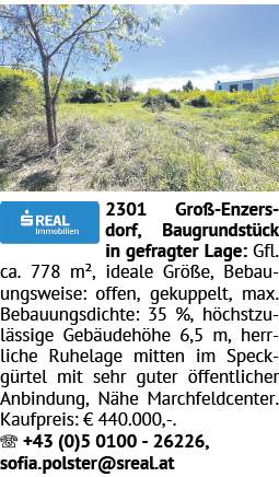 Baugrundstück in gefragter Lage: Gfl. ca. 778 m², ideale Größe, Bebauungsweise: offen, gekuppel