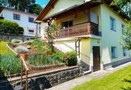 Gepflegtes Einfamilienhaus mit Gartenidylle und herrlicher Aussicht