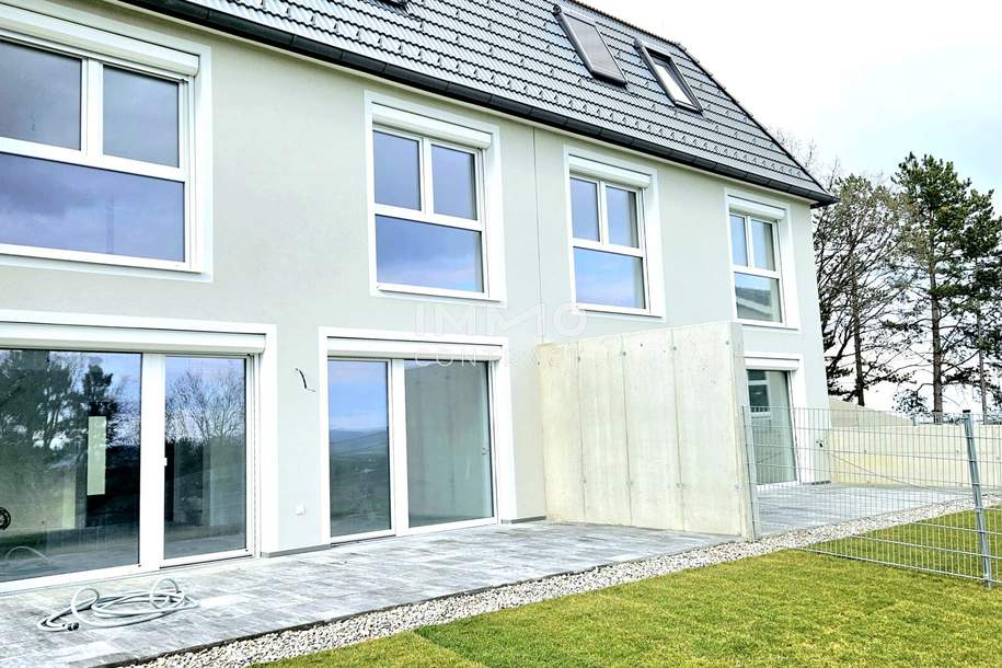 Miete mit Kaufoption: Moderne, helle Doppelhaushälfte mit fantastischem Weitblick in ruhiger Lage, Haus-miete, 1.738,04,€, 2721 Wiener Neustadt(Land)
