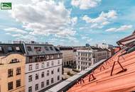 Sonnige DG-Wohnung inkl. Klimaanlage nahe Gürtel und U4/U6! Schlafzimmer in Hofruhelage!
