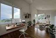 Wohnen neu gedacht – außergewöhnliches Wohnensemble mit zwei Häusern, Loft und traumhaftem Panoramablick