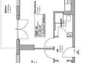 Ruhelage: Moderne 2-Zimmer-Wohnung mit Balkon direkt an der Donau
