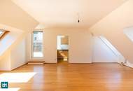 SCHÖNE 3 - ZIMMER - DG - MAISONETTE MIT 2 TERRASSEN / NÄHE U4 ROSSAUER LÄNDE