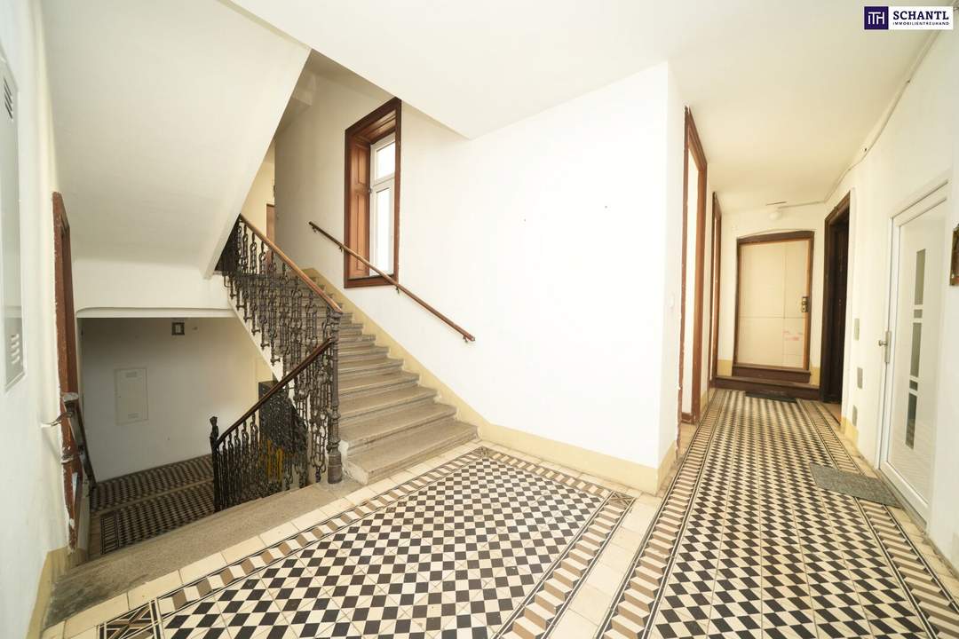 EXTRAKLASSE! TOP VERKEHRSANBINDUNG - SICHERE ANLAGE! Wiener Altbaujuwel für Anleger: Vermietet und renoviert