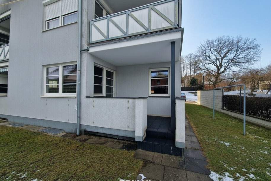 Erdgeschosswohnung mit Terrasse und künftigem Eigengarten, Wohnung-kauf, 125.000,€, 4973 Ried im Innkreis