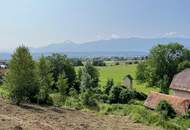 Sonniges Grundstück mit Berg- und Weitblick in Villach / Vassach