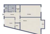 Schöne 2 Zimmer Wohnung in urbaner Lage mit perfekter Infrastruktur