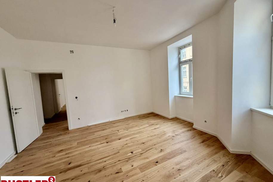 Erstbezug! 4-Zimmerwohnung mit Hofseitigen Balkon und Blick ins Grüne – Nähe Kutschkermarkt, Wohnung-kauf, 742.900,€, 1180 Wien 18., Währing