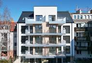 Erstbezug nach Errichtung | südseitige 2-Zimmerwohnung mit Balkon in ruhigen Innenhof | optionale Tiefgaragenplätze | Luftwärmepumpe