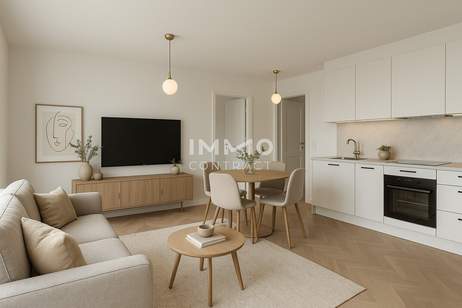 Provisionsfrei: Erstbezug und fertig - kompakte 3 Zimmer Wohnung - Luxuriös im Grünen Wohnen, Wohnung-kauf, 335.000,€, 1100 Wien 10., Favoriten