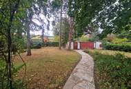 ARCHITEKTENWOHNJUWEL MIT PARKÄHNLICHEM GARTEN IN RUHELAGE MIT ALTBAUMBESTAND IM NAHBEREICH VON WIEN MIT HERVORRAGENDER INFRASTRUKTUR