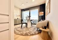 Danube Flats | Möblierte 1,5-Zimmer-Wohnung im 17. Stock | Fitness | Pool | Kellerabteil | U1