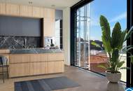 Spektakuläre Dachgeschoßmaisonette mit Terrassentraum und Blick auf die Canisiuskirche