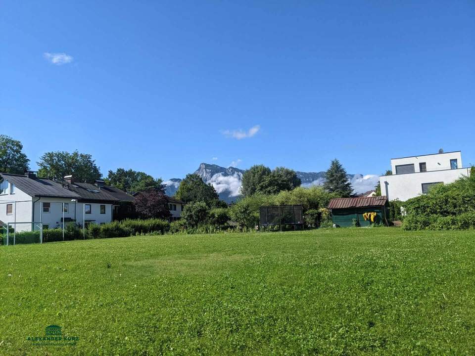 Exklusives Baugrundstück in der Stadt Salzburg