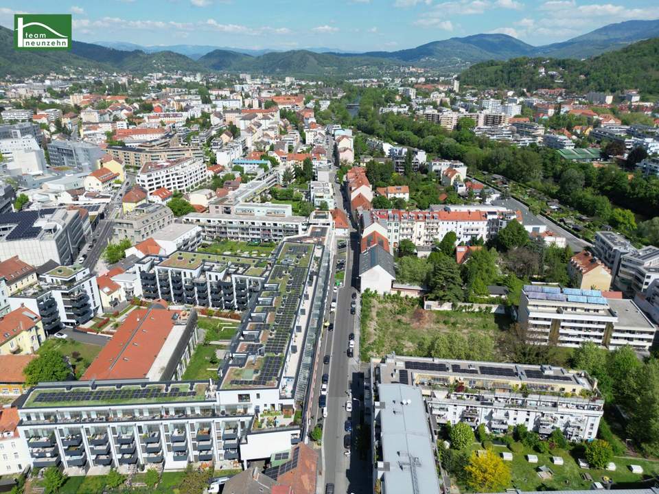 Urban wohnen, entspannt leben – mitten in Lend