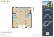 Big 4 room apartment in 7. Floor! Directly at the main train station: Commission-free + Completion in October