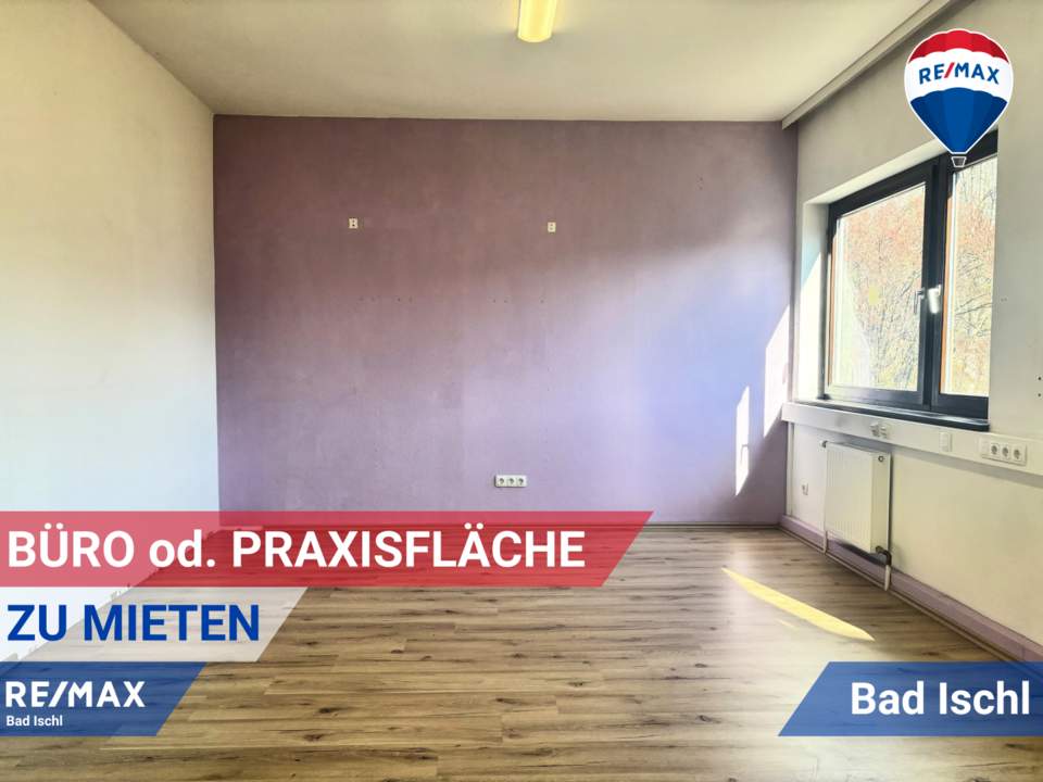 Büro oder Praxisräumlichkeiten in Bad Ischl (Ortsteil Pfandl) zu mieten