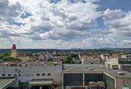 Helle 2-Zimmer-Dachgeschosswohnung mit großer Terrasse & Grünblick