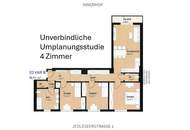 Flexible Bürofläche mit 102 m² nahe Floridsdorfer Spitz - sehr gutes Entwicklungspotenzial