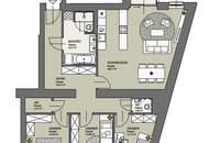 1030! Klimatisiertes, schönes 4-Zimmer DG mit Balkon Nähe Urania!