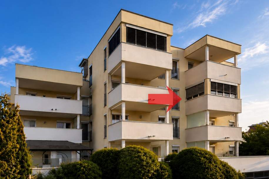 Großzügiges Wohnen mit Weitblick – viel Raum und beeindruckende Aussicht auf Völkermarkt und die Drau, Wohnung-kauf, 480.000,€, 9100 Völkermarkt