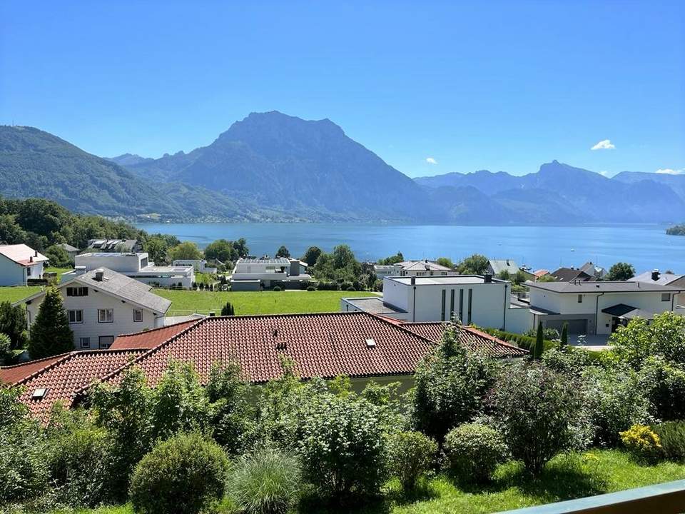 3-Zimmer Mietwohnung mit traumhaftem See- und Gebirgsblick in ruhiger Lage!