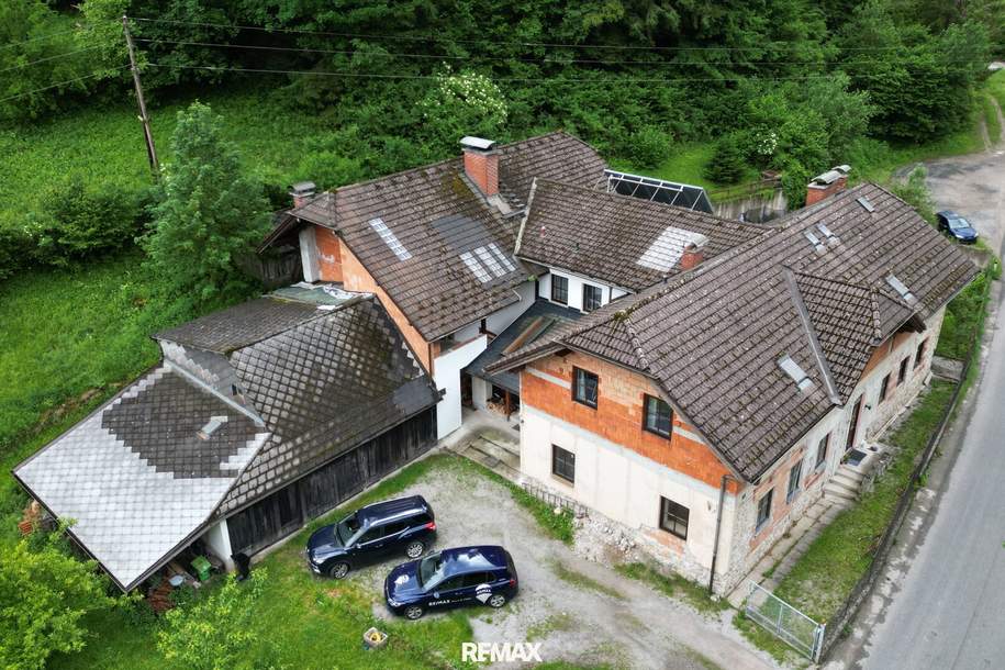 Mehrfamilienhaus mit Entwicklungspotenzial: 4 Einheiten – teilweise vermietet, mit Ausbau- und Sanierungsmöglichkeiten, Haus-kauf, 330.000,€, 3161 Lilienfeld
